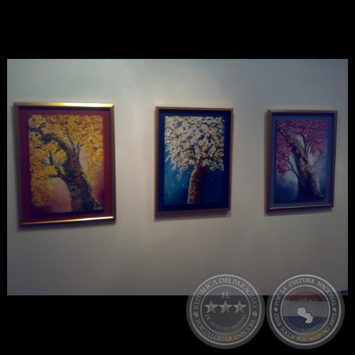 LAPACHOS, 2011 - ANY CAZZOLA, TEXTURA Y ESPÁTULA